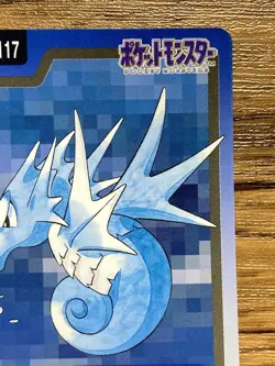 Pokemon Carddass Card Seadra File No.117 Bandai Pocket Monsters 1997 Japan - Image 4