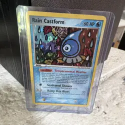 Pokemon Rain Castform 23/101 Hidden Legends Reverse Holo Rare 60 HP English - Image 1
