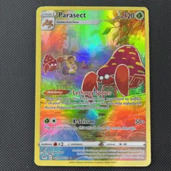 Pokemon TCG Parasect Trainer Gallery Holo Ultra Rare Card TG01/TG30 Lost Origin - Image 1