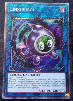 YuGiOh! Linkuriboh RA04-EN291 Platinum Secret Rare - Near Mint - Image 1