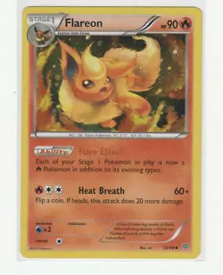 Flareon - XY Ancient Origins Cosmos Holo 013/098 2015 Pokemon TCG NM - Image 2