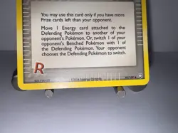 Pow! Hand Extension 85/109 - Pokemon TCG - Team Rocket Returns - Vintage - Image 3