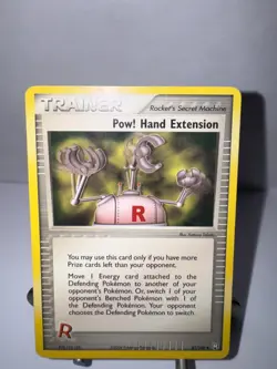 Pow! Hand Extension 85/109 - Pokemon TCG - Team Rocket Returns - Vintage - Image 4