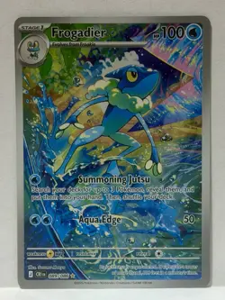 Frogadier 089/086 Chaos Rising Illustration Rare Pokemon - Image 1