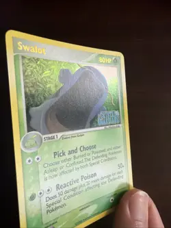 Swalot 11/100 | 2006 Pokemon EX Crystal Guardians Stamped Reverse Holo | NM/LP - Image 2
