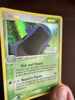 Swalot 11/100 | 2006 Pokemon EX Crystal Guardians Stamped Reverse Holo | NM/LP - Image 3