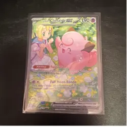 Pokemon TCG Lillie's Clefairy ex 190 HP Sv09 Journey Together 184/159 Special I… - Image 1