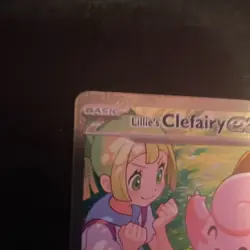 Pokemon TCG Lillie's Clefairy ex 190 HP Sv09 Journey Together 184/159 Special I… - Image 3
