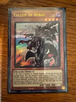 Fallen of Albaz MP21-EN107 1st Edition Ultra Rare NM Yugioh - Image 1