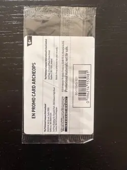 Pokemon Field Museum Fossil Exhibit Archeops Promo SEALED - In Hand! - Image 2