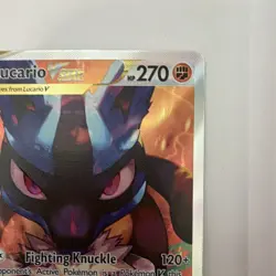 Lucario VSTAR SWSH291 Sword & Shield Promo Holo Full Art English 2023 270 HP - Image 2