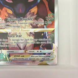 Lucario VSTAR SWSH291 Sword & Shield Promo Holo Full Art English 2023 270 HP - Image 3
