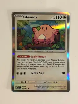Pokemon TCG 151 Holographic Chansey 113/165 Near Mint - Image 1