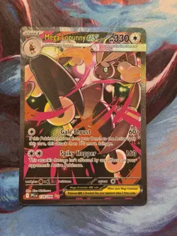 Pokemon TCG Mega Lopunny EX 128/094 Phantasmal Flames SIR NM - Image 1