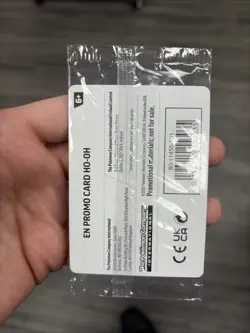 Ho-Oh 010/086 Galaxy GameStop Promo Stamped Sealed Pokemon Chaos Rising In Hand - Image 2