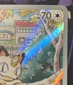 Meowth 106/094 Phantasmal Flames Pokemon Illustration Rare - Image 4