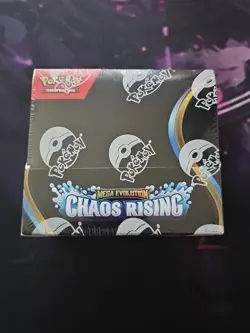 Pokemon Chaos Rising Booster Box New Factory Sealed 36 Booster Packs! - Image 1