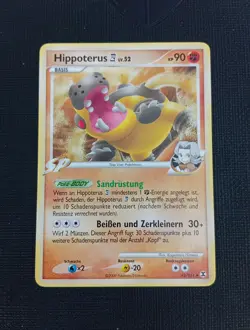 Pokemon - Hippoterus [4] LV. 52 - RR 42/111 - Deutsch - NM - Image 1