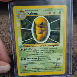 Pokemon TCG Kakuna 1st Edition Uncommon Base Set Shadowless 033/102 ENG - Image 2
