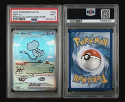 Pokemon Bubble Mew Paldean Fates Scarlet & Violet PSA 9 Mint - Image 2