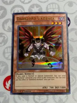Darklord Ukoback - DUSA-EN022 - Ultra Rare (NM) - Yugioh - Image 1
