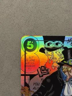 Sabo Manga One Piece CCG OP04-083 Kingdoms of Intrigue Alt Art Foil SR 6000 - Image 2