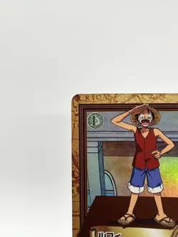 One Piece TCG Monkey D. Luffy C255 Holo Hyper Battle Carddass Vintage Japanese - Image 2