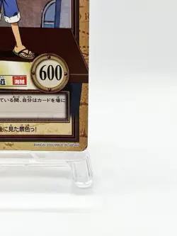 One Piece TCG Monkey D. Luffy C255 Holo Hyper Battle Carddass Vintage Japanese - Image 5