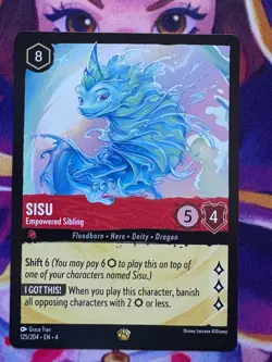 NON FOIL SISU EMPOWERED SIBLING 125/204 LEGENDARY Disney Lorcana URSULAS RETURN - Image 1