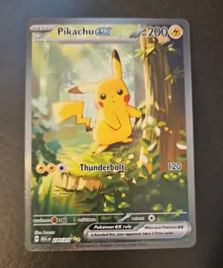Pikachu ex 276/217 Ascended Heroes SIR Special Illustration Rare Pokemon Card - Image 1