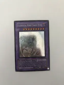 Elemental Hero Chaos Neos GLAS-EN036 Ghost Rare (Unlimited) - Image 1