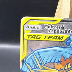 Pokemon Card Hidden Fates Moltres, Zapdos, Articuno GX 66/68 NM - Image 2