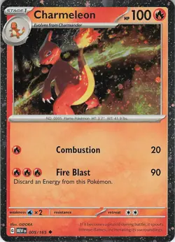 Charmeleon - (Cosmos Holo) Holo Promo Miscellaneous Cards & Products 005/165 NM - Image 1