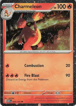 Charmeleon - (Cosmos Holo) Holo Promo Miscellaneous Cards & Products 005/165 NM - Image 1