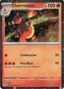 Charmeleon - (Cosmos Holo) Holo Promo Miscellaneous Cards & Products 005/165 NM - Image 1