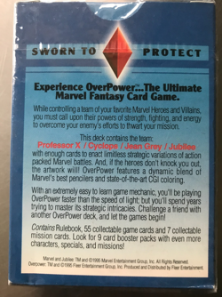 1995 Marvel Overpower Card Game New Sealed Four Games - Image 3