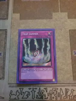 YUGIOH TRAP JAMMER LCJW-EN111 SECRET 1ST ED NM - Image 1
