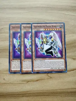 Yu-Gi-Oh! - Valkyrion The Magna Warrior 3X - Complete Playset Of Cards - Image 1