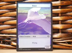 MTG Phyrexian Myr 0044 / Bird 0004 | FOIL TOKEN | NM Near Mint | CMM | 2023 - Image 2