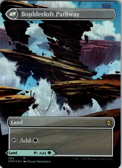 Branchloft Pathway (Borderless) R Zendikar Rising 284 NM FOIL - Image 2