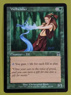 Wellwisher x1 Onslaught 1x Magic the Gathering MTG - Image 1