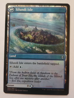 1x Silundi Vision Silundi Isle FOIL Zendikar Rising MTG Magic the Gathering NM - Image 2