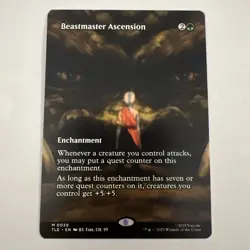 Beastmaster Ascension Borderless Avatar: The Last Airbender Magic the Gathering - Image 1