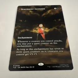 Beastmaster Ascension Borderless Avatar: The Last Airbender Magic the Gathering - Image 2