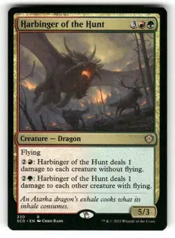 Harbinger of the Hunt NM Starter Commander Decks 230 MTG Regular Rare - Image 1