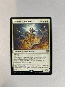 Moonshaker Cavalry - MTG Commander: Secrets of Strixhaven, Non-Foil Print - Image 1