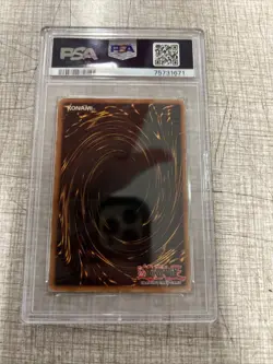 2002 Yu-Gi-Oh! Dark Magician PSA 6 - Image 2