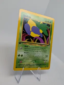 Oddish 68/111 1st Edition Neo Genesis WOTC - Pokemon Card Near Mint 68/111 NM - Image 2