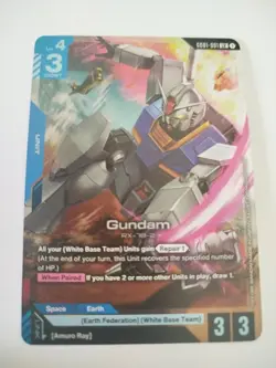 Gundam G001-001 Legend Rare Gundam Card Game - Newtype Rising - Image 1
