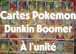 Cartes Stickers Pokemon a l'unite - Dunkin Boomer Vintage Card 2000 - Image 1